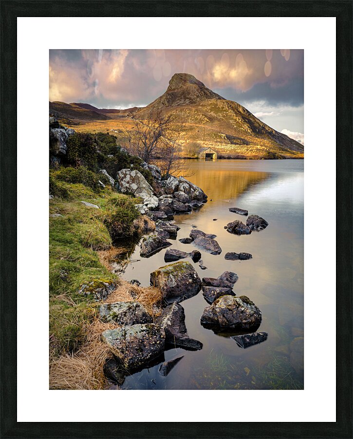 Cregennen Boat House Picture Frame print