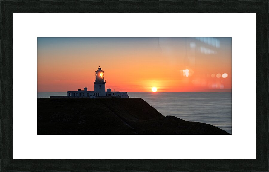 Strumble Head Sunset Panorama Picture Frame print