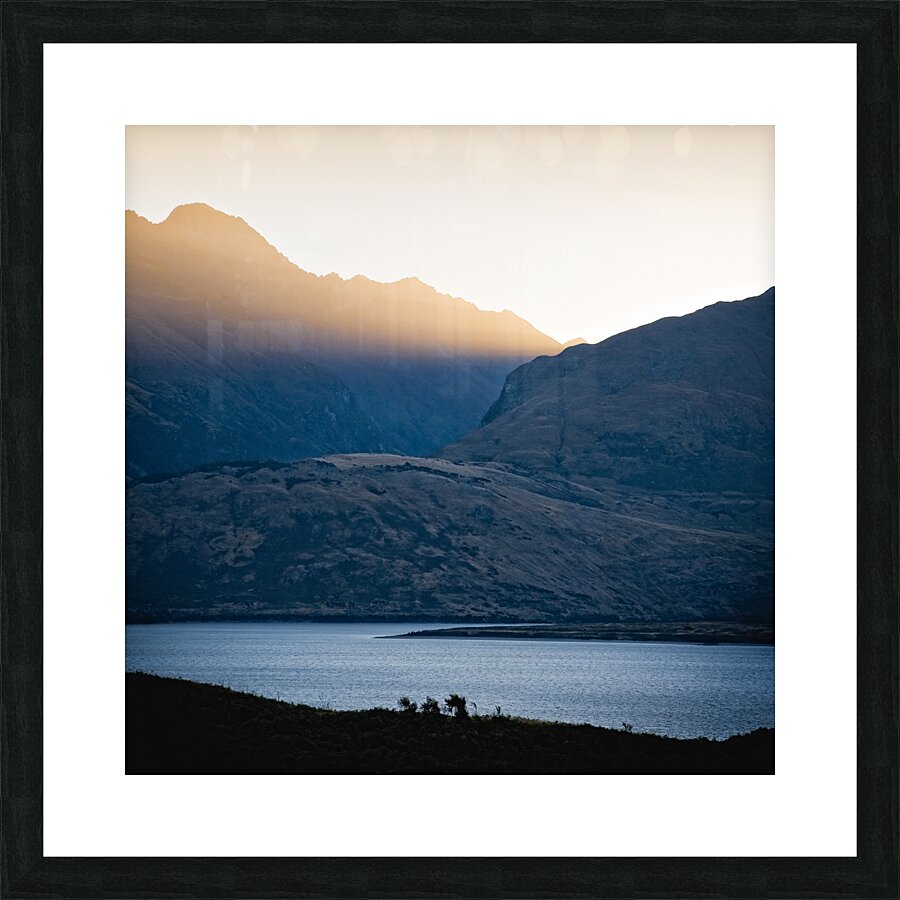 Golden Rays Impression et Cadre photo