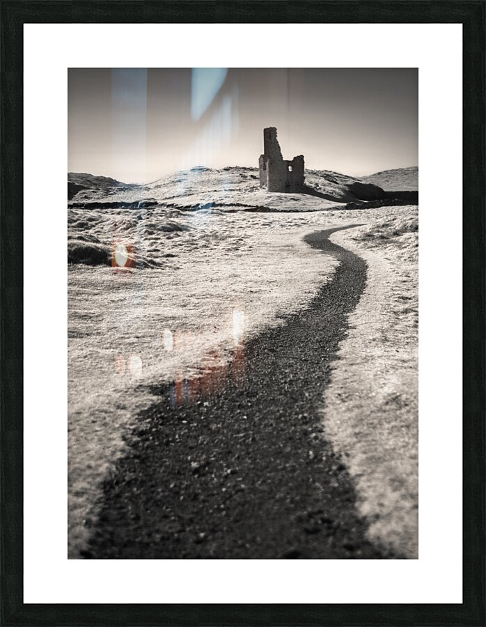 Path to Ardvreck Castle Picture Frame print