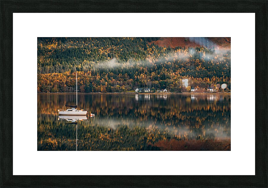 Autumn on Loch Duich Impression et Cadre photo