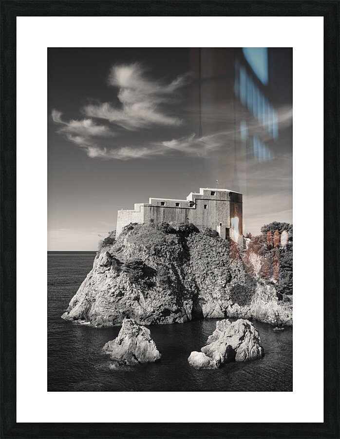 Fort Lovrijenac Picture Frame print
