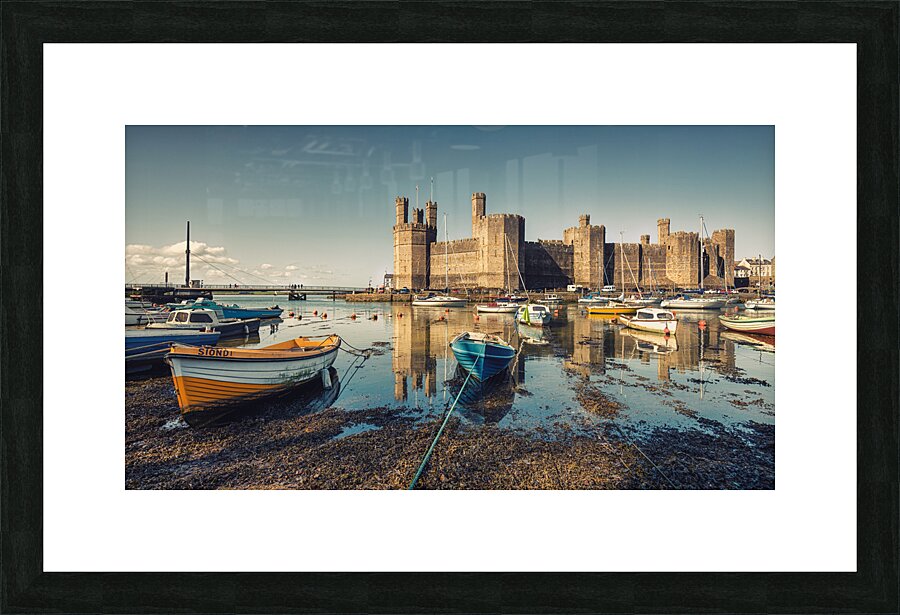 Caernarfon Castle Impression et Cadre photo