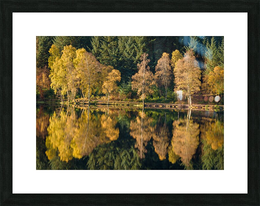 Autumn on Glencoe Lochan Impression et Cadre photo