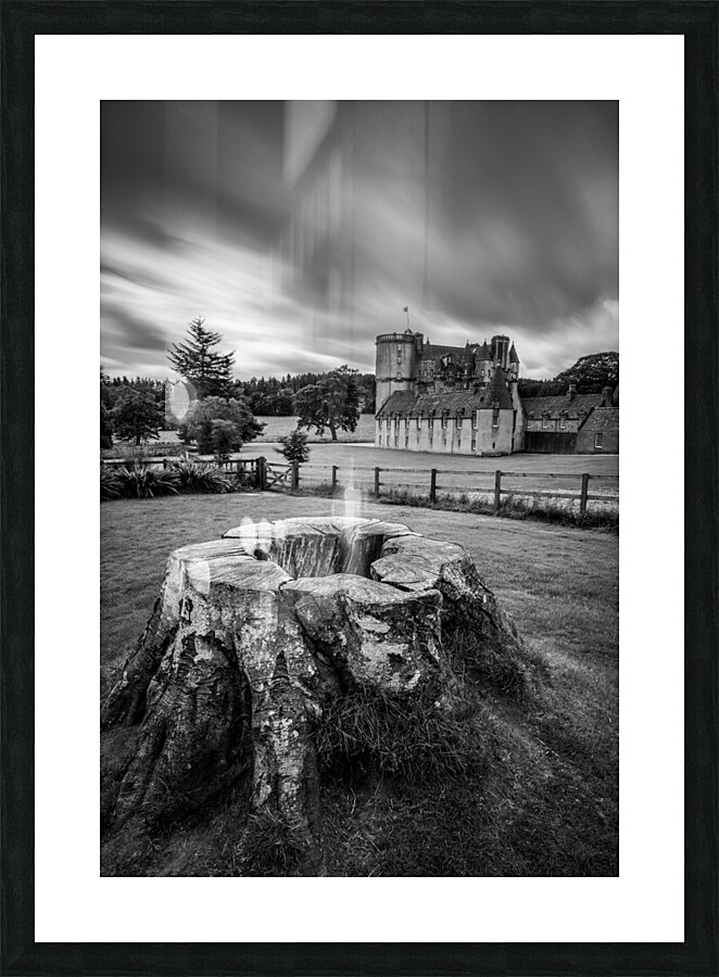 Castle Fraser Picture Frame print