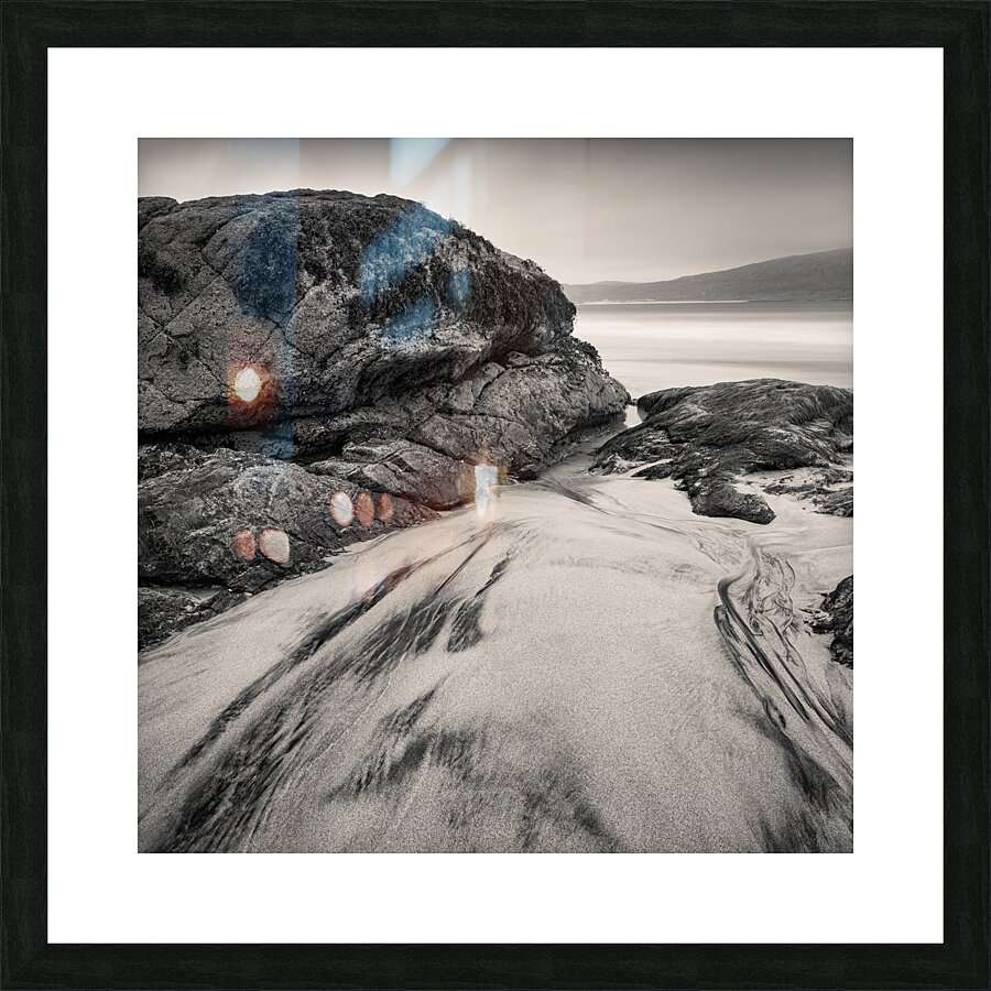Traigh Niosaboist Beach Picture Frame print