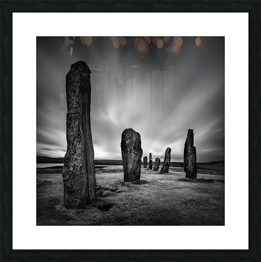 Callanish Stones II Picture Frame print