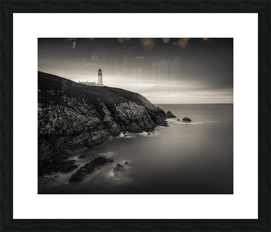 Tiumpan Head Lighthouse Picture Frame print
