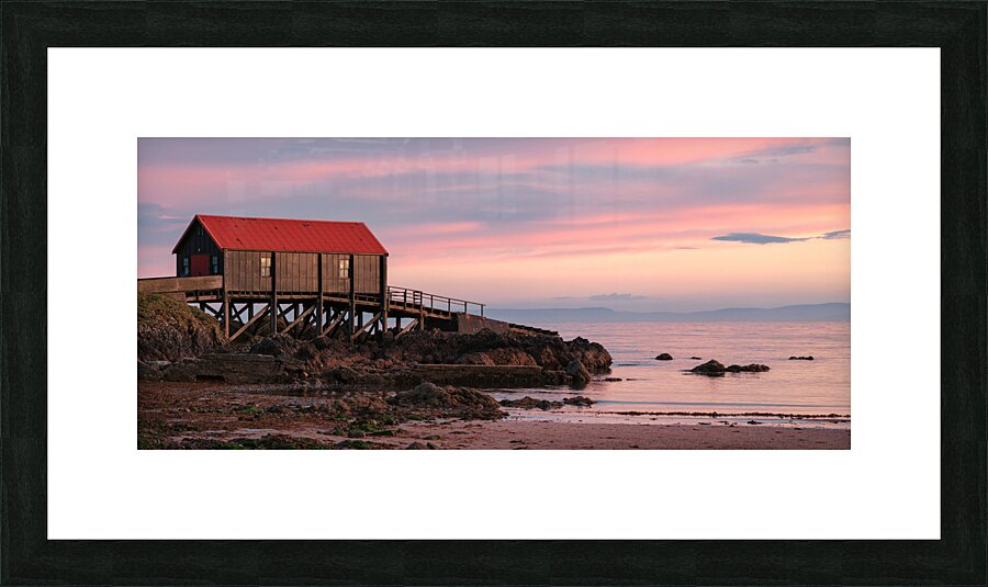Dunaverty Lifeboat Station Picture Frame print