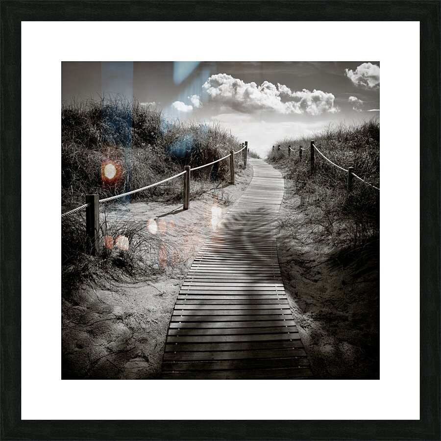 To the Beach Picture Frame print