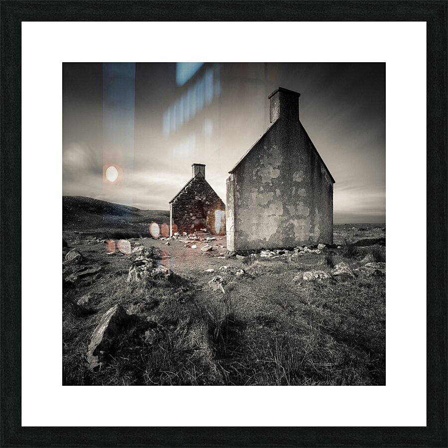 Slaggan Ruins Picture Frame print