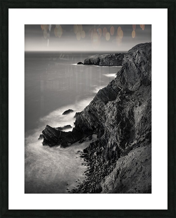 Llangrannog Coastline Picture Frame print
