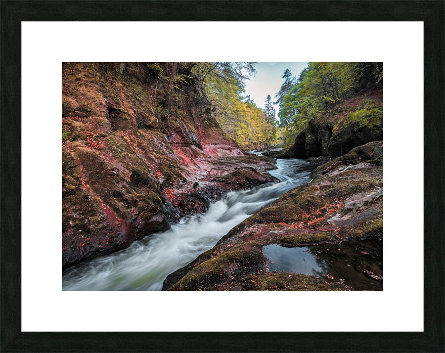 River North Esk Picture Frame print