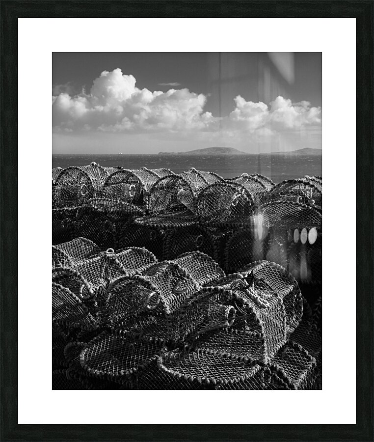 Barra Creel Nets Picture Frame print