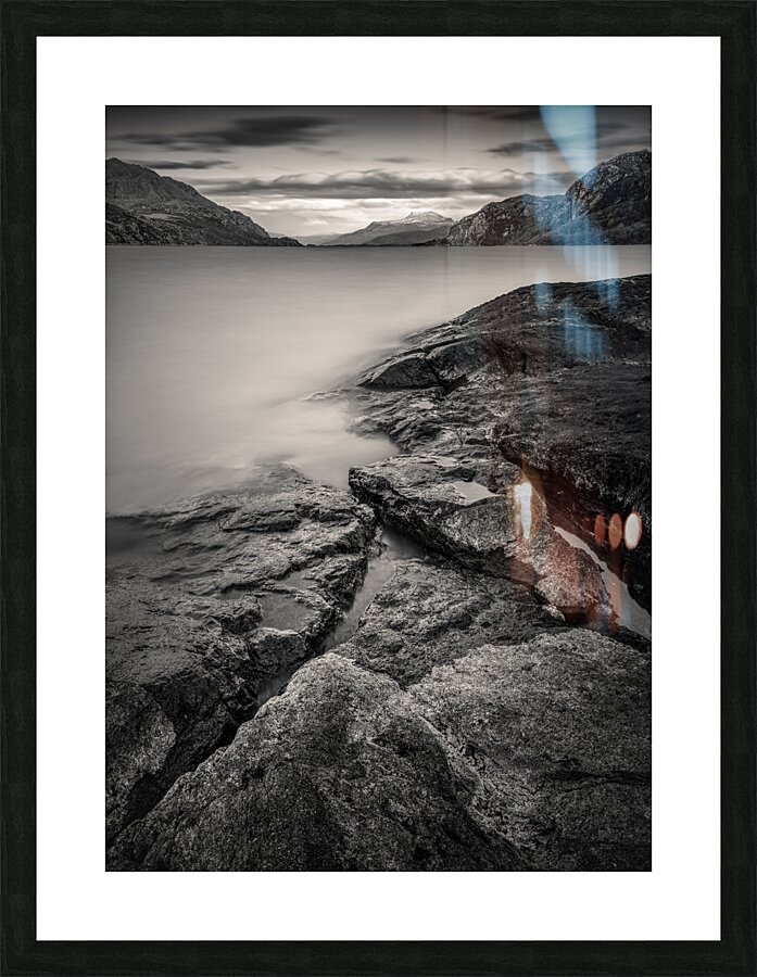 On the Banks of Loch Maree Picture Frame print