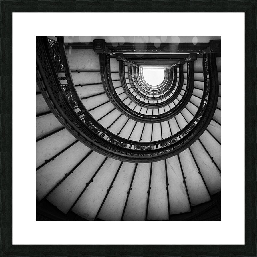 The Rookery Steps Picture Frame print