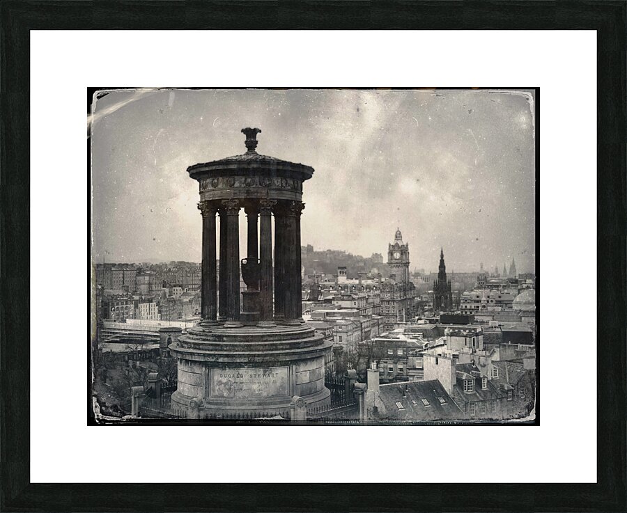 Edinburgh from Calton Hill I Picture Frame print