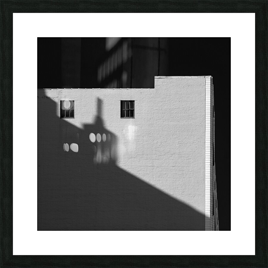 Chicago Shadow Picture Frame print