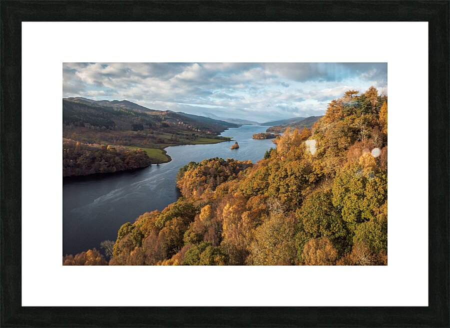 Loch Tummel Tranquility Picture Frame print