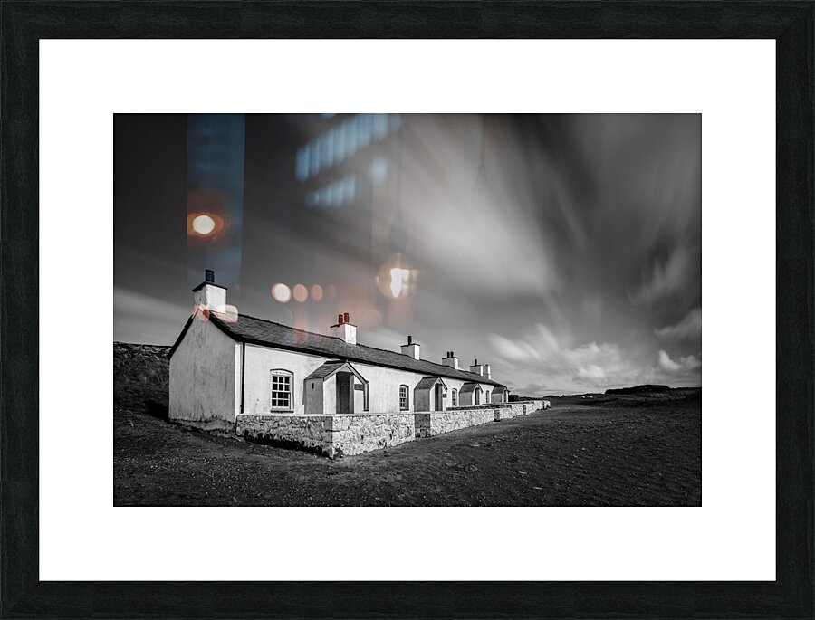 Pilot Cottages Picture Frame print