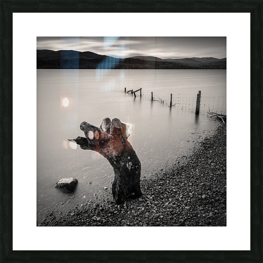 Limbless on Loch Rannoch Picture Frame print
