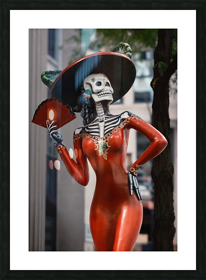 Chicago Catrina Statue Impression et Cadre photo