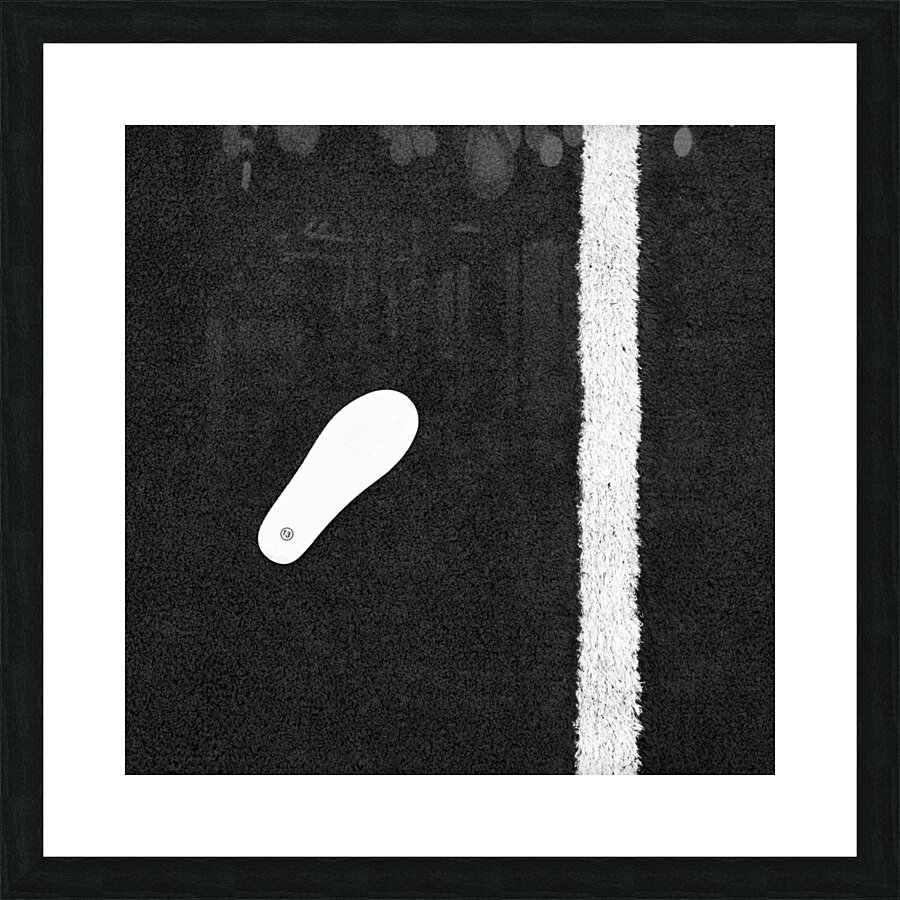 Size 13 on Court Picture Frame print