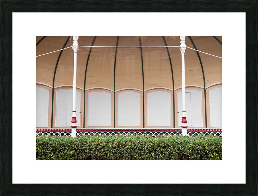 Victoria Park Bandstand Picture Frame print
