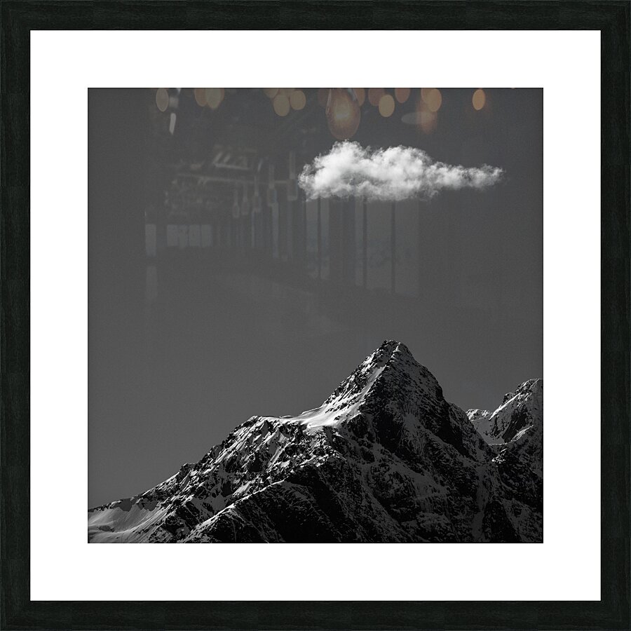 Lofoten Peak Impression et Cadre photo