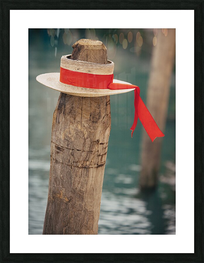 Gondolier Hat Picture Frame print