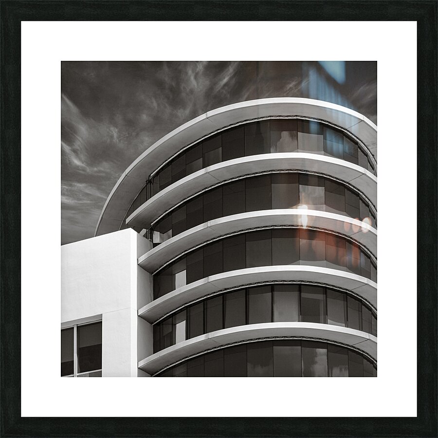 555 Washington Avenue Picture Frame print