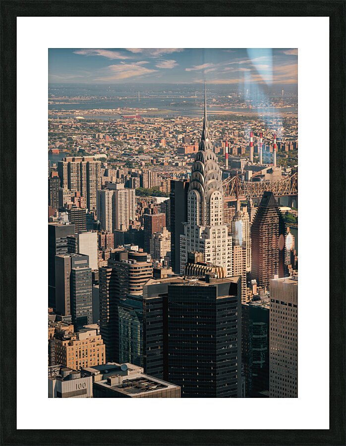 Chrysler Building and East Midtown Picture Frame print