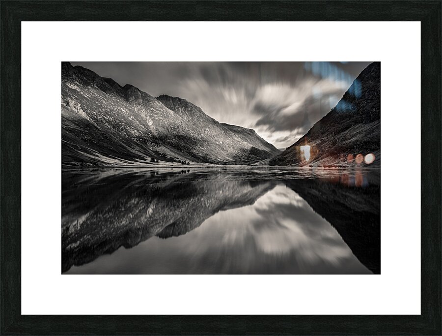 Loch Achtriochtan Reflection Picture Frame print