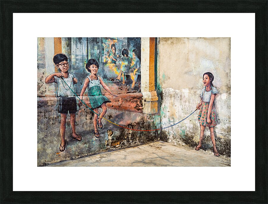 Skipping in Kwai Chai Hong Impression et Cadre photo