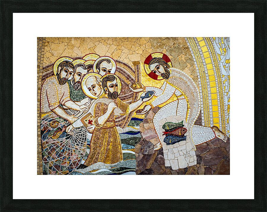 Ta Pinu Mosaic 4 Picture Frame print