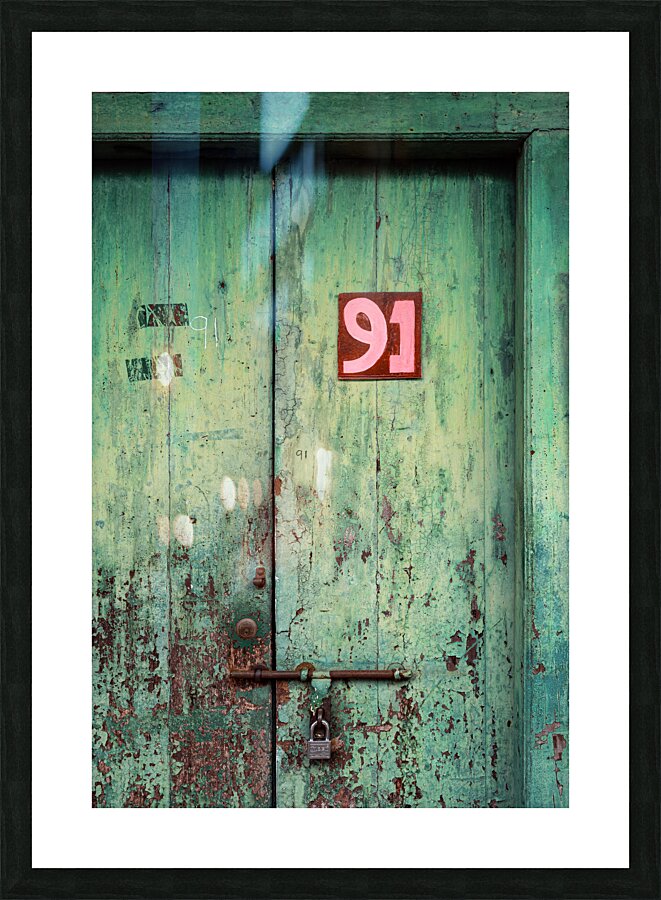 Ninety One Picture Frame print