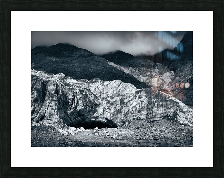 Fox Glacier Picture Frame print