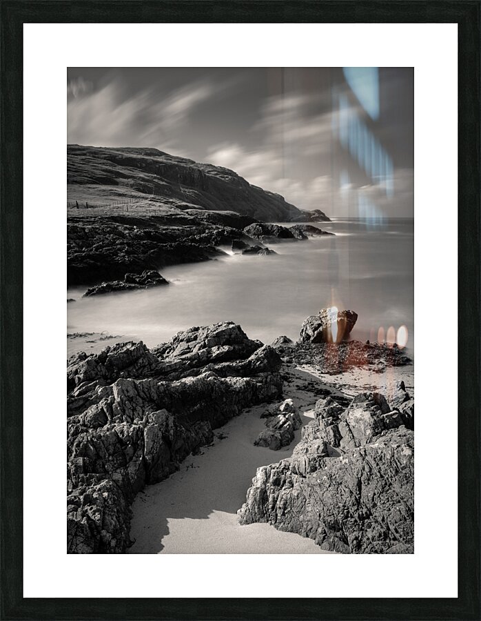 West Barra Coastline Impression et Cadre photo