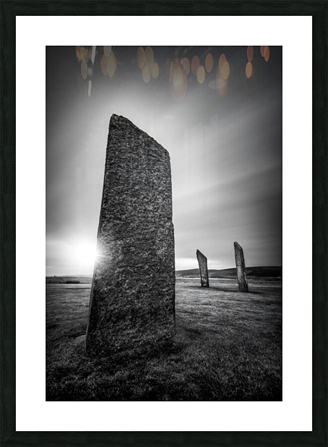 Standing Stones of Stenness Picture Frame print