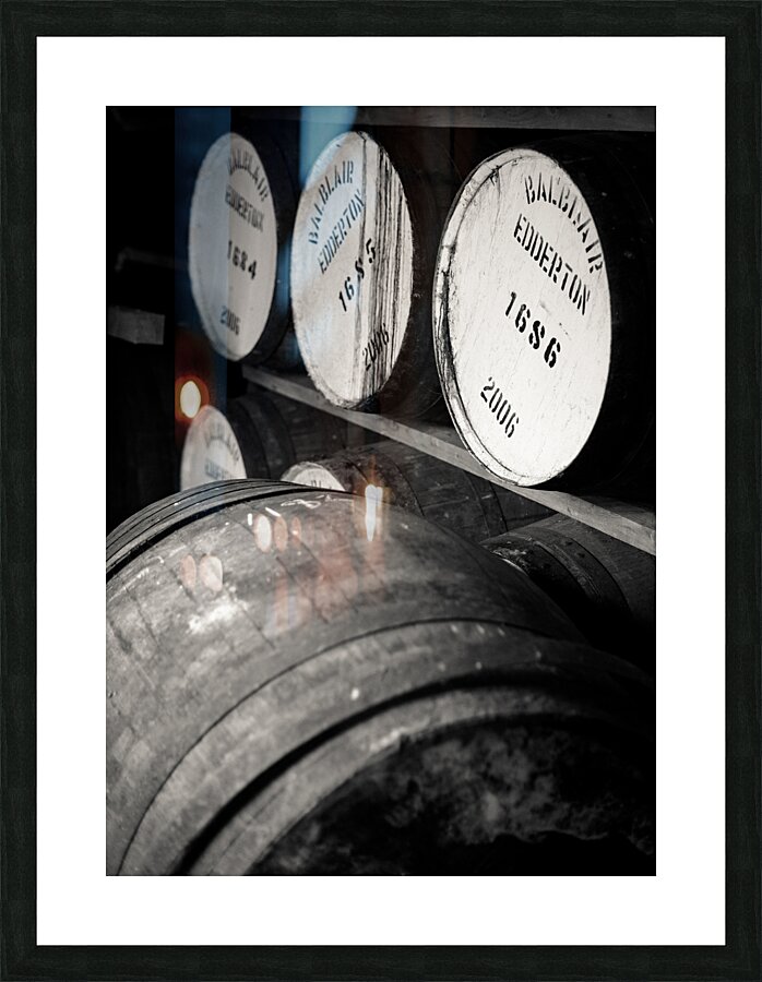 Whisky Distillery No1 Picture Frame print