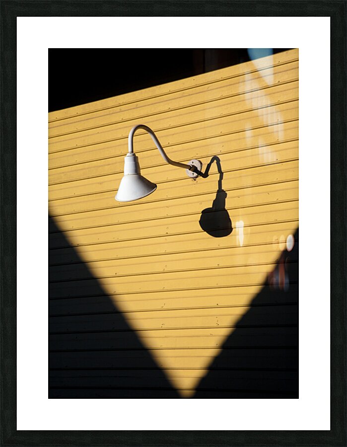 Sun Lamp Picture Frame print