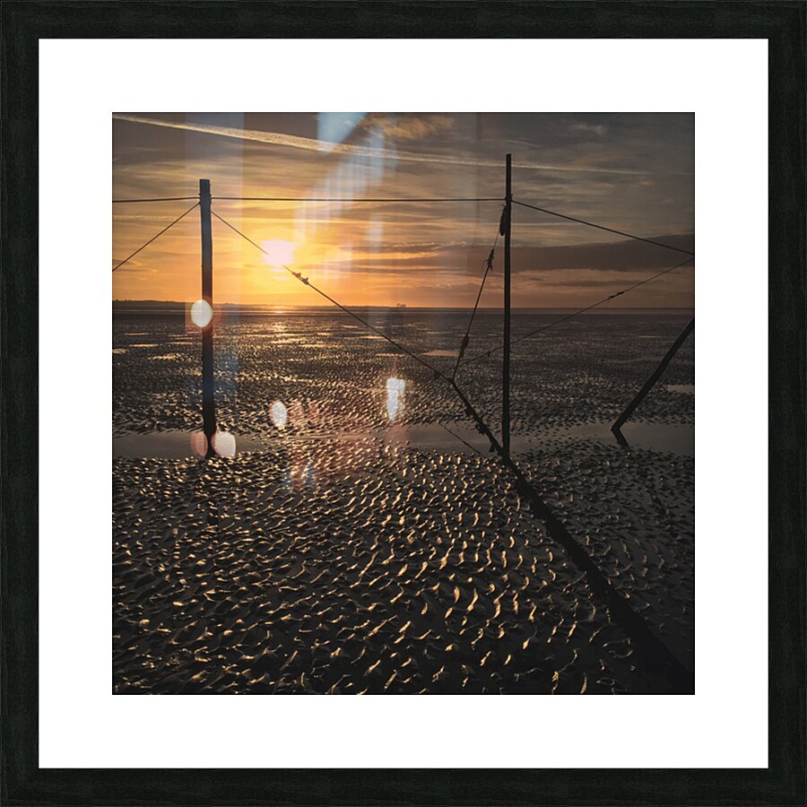 Solway Coast Sunrise Picture Frame print
