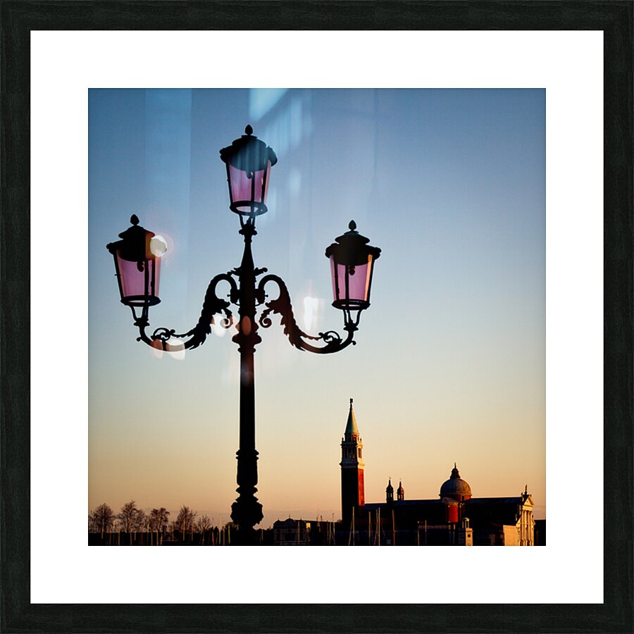 Venetian Sunset Picture Frame print