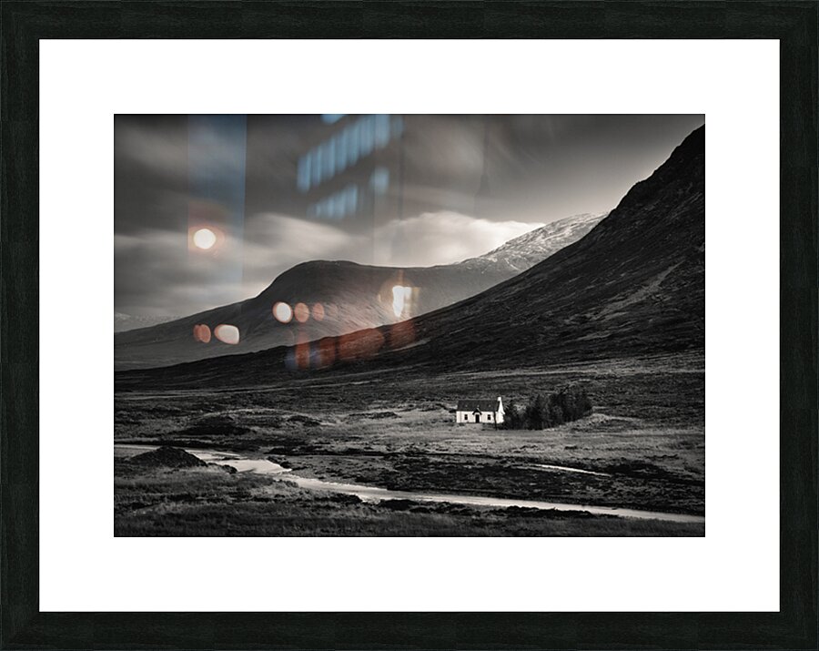 Glencoe Cottage Impression et Cadre photo