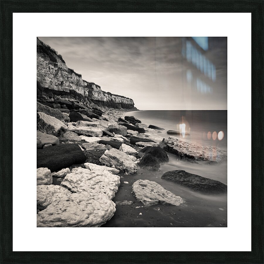 Hunstanton Cliffs Picture Frame print
