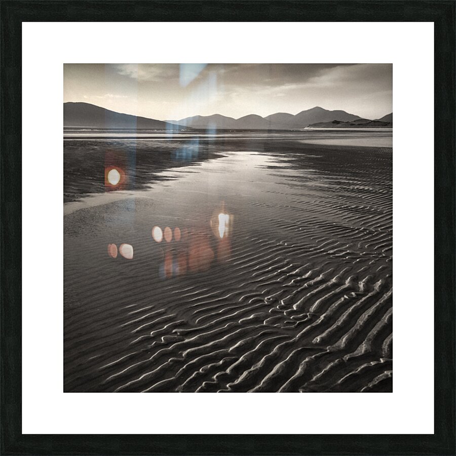 Seilebost Ripples Picture Frame print