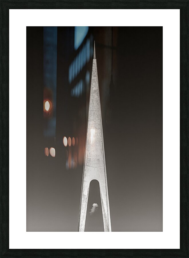 Through the Needle Picture Frame print