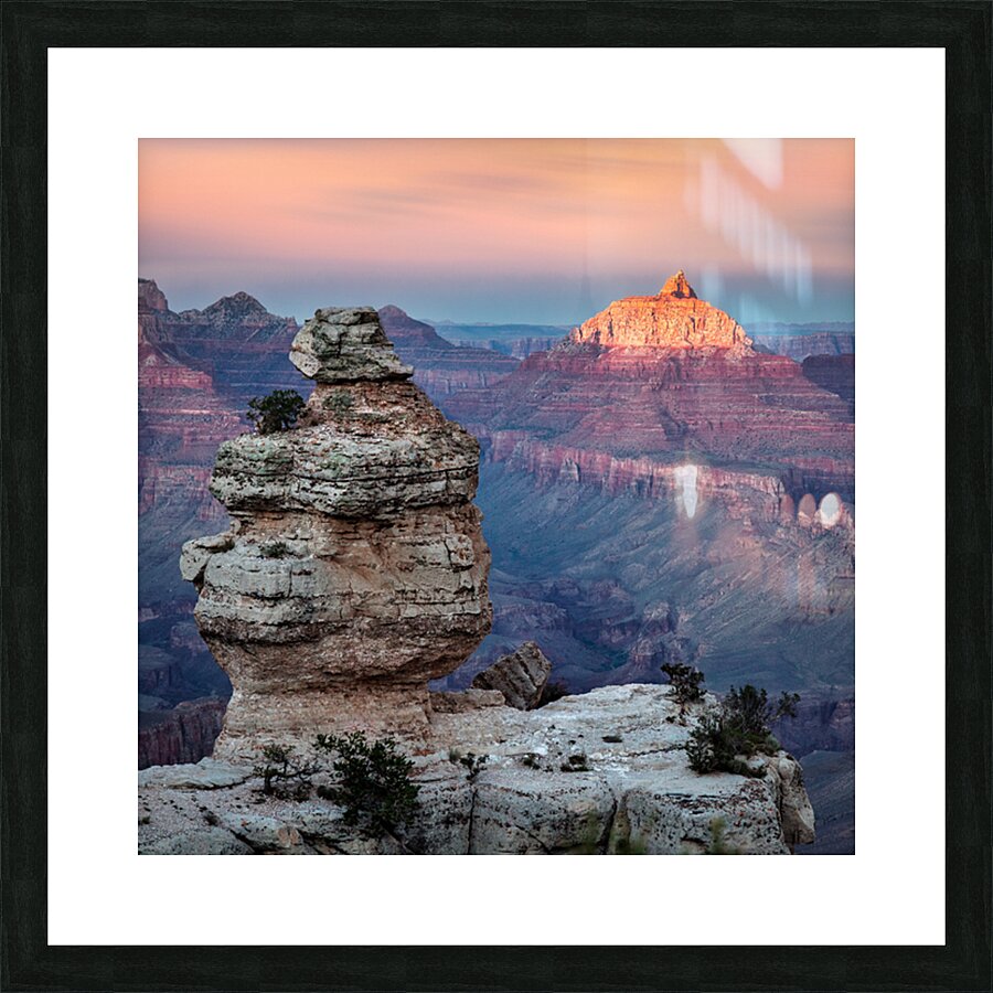 South Rim Peak Picture Frame print