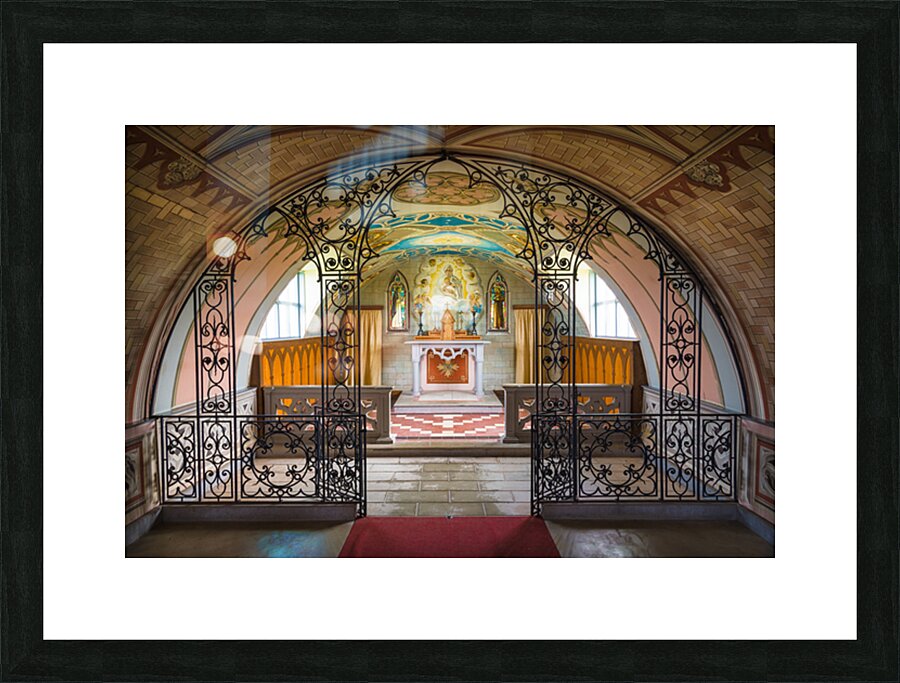The Italian Chapel I Picture Frame print