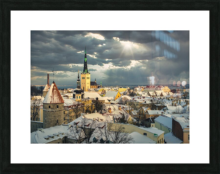 Tallinn Picture Frame print